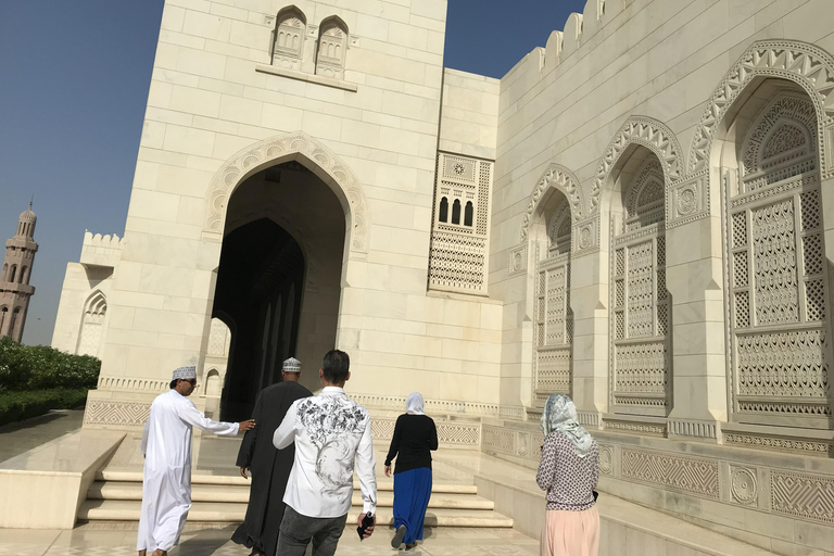 From Muscat: Wahiba Sands, Grand Mosque, and Amouage Factory (Group) Muscat: Wahiba Sands, Mosque, Amouage Factory