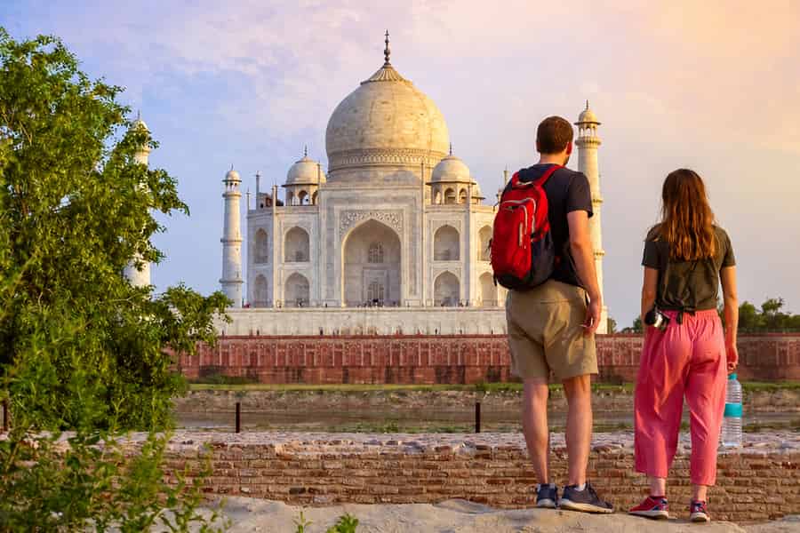 Von Delhi aus: Private Taj Mahal & Agra-Tour mit 5-Sterne-Mittagessen. Foto: GetYourGuide Von Delhi aus: Private Taj Mahal & Agra-Tour mit 5-Sterne-Mittagessen. Foto: GetYourGuide