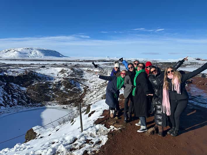 Golden Circle Private Tour with Kerid & Faxi Waterfall