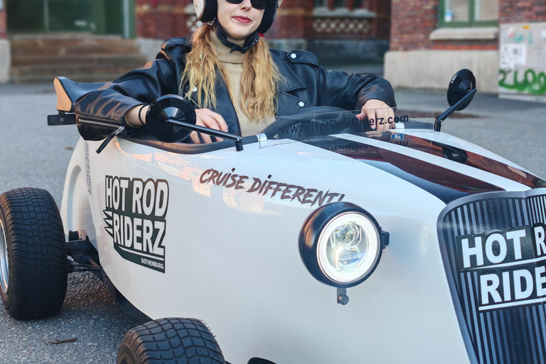 Gothenburg: Mini Hot Rod City Tour with Guide