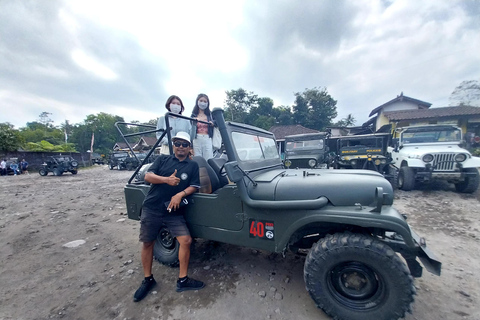 Yogyakarta: Merapi Jeep Adventure & Sunset View PRIVATE Tour