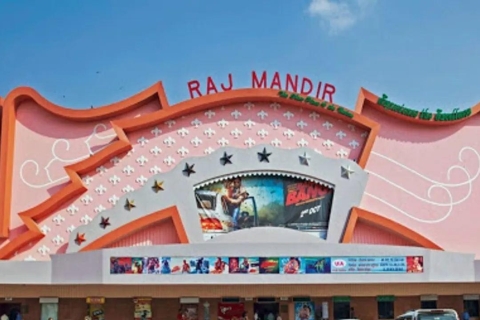 Visita guiada al cine : CINE RAJMANDIR (Orgullo de Asia)Teatro RajMandir Sólo con guía