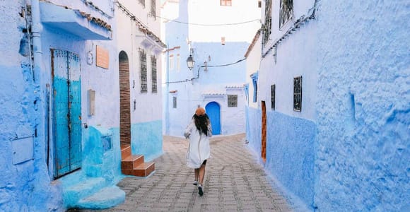 From Fes: Small-Group Day Trip to Chefchaouen&#39;s Blue Streets