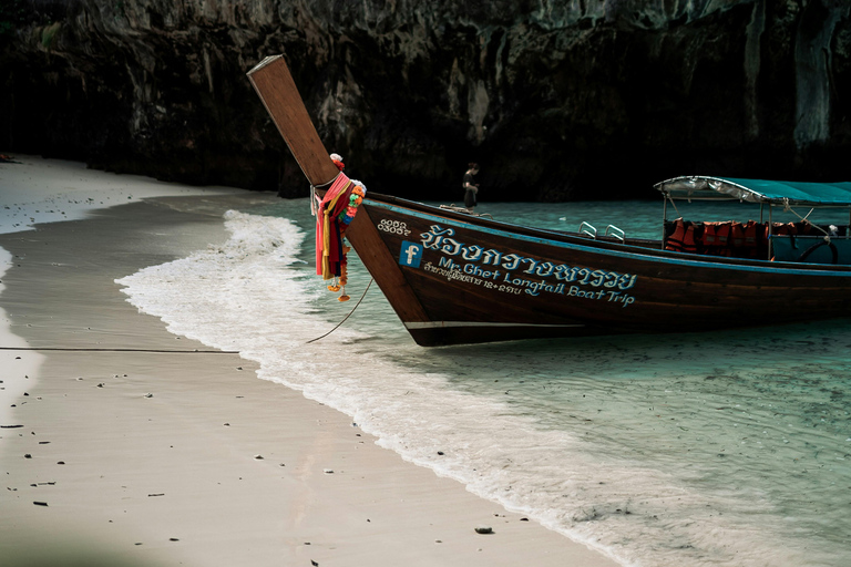 Phi Phi: Full Day by Longtail Boat with Sunset and Plankton