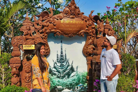 De Bangkok: visite en petit groupe de la plage de Pattaya et de l'île de corailVisite en petit groupe avec prise en charge à l'hôtel