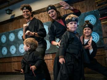 Child-Friendly Ninja Class at the Samurai Ninja Museum