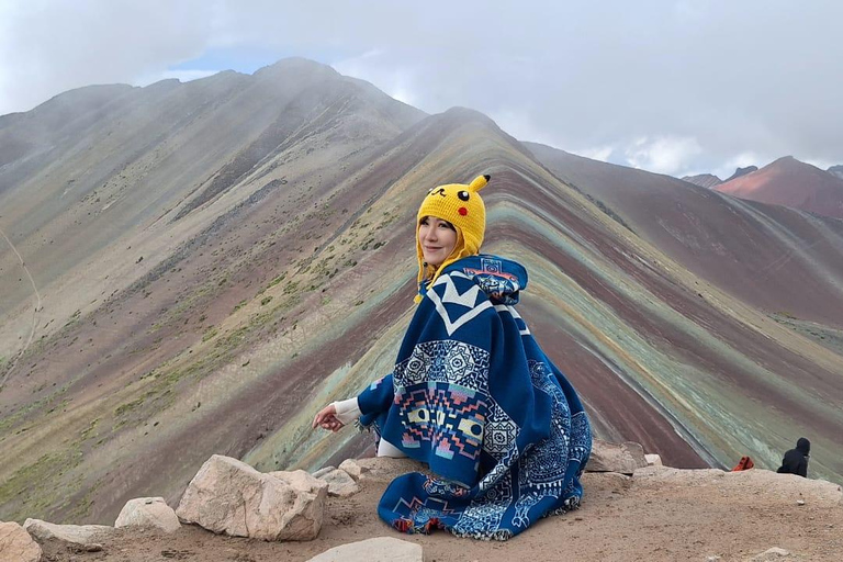 Från Cusco: Färgernas berg och den röda dalen på ATVfrån cusco:Red valley + vinikunka mountain/double seat atv/