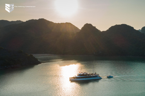 Halong Bay & Lan Ha Bay Day Tour on 5 Star Premium Cruise Pick up from Tuan Chau Harbor