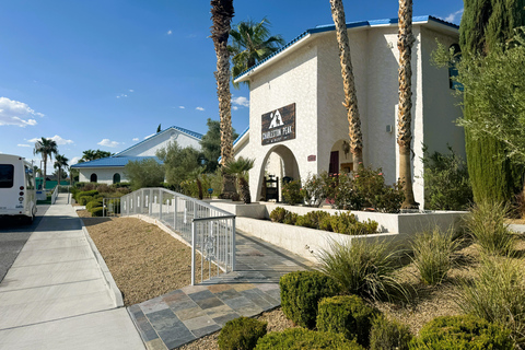 Visite panoramique de Las Vegas/Pahrump avec dégustation de vin et nourritureLas Vegas / Pahrump Dégustation de vins et collations