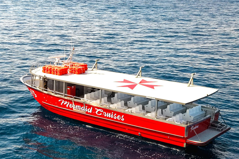From Bugibba: Comino and Gozo Cruise with Swim Stops