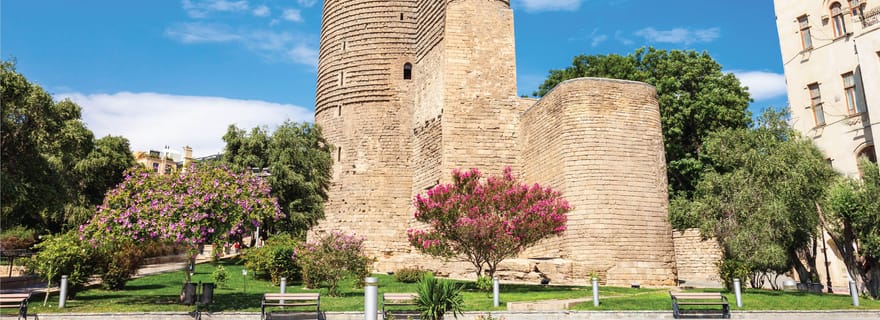 Visite à pied de la vieille ville de Bakou
