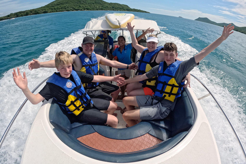 Experiência de dia inteiro de mergulho com snorkel saindo de BangkokDe Bangkok: Passeio de mergulho com snorkel na Baía de Samae Sarn com almoço