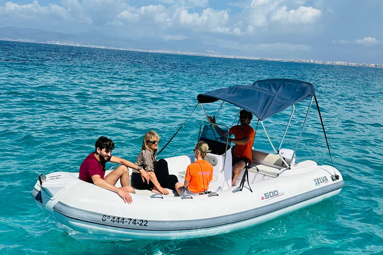 El Arenal: Private Mallorca Boat Rental (No License Needed)2-Hour Boat Rental