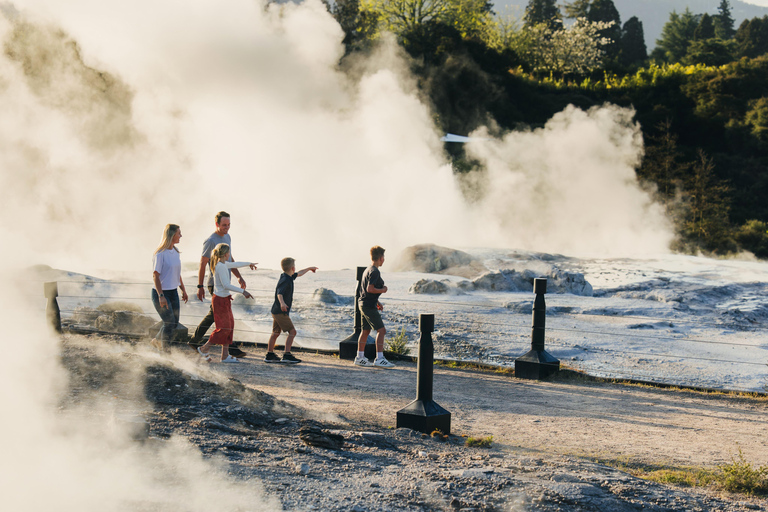 From Auckland:Rotorua Day Trip with Te Puia & Polynesian Spa