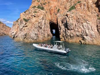 Croisière Calanques de Piana - Baignade bateau 12 posti