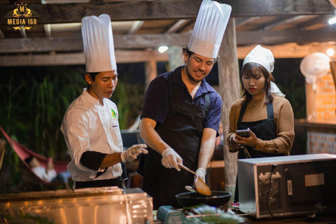 Siem Reap: Clase práctica de cocina camboyana y visita al mercadoSiem Reap: Clase de cocina jemer en casa de un lugareño