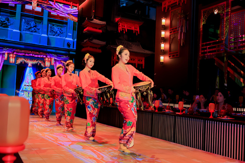 Guangzhou: Silk Road Show with Dinner & Costume Rental SVIP Seat Only Meal