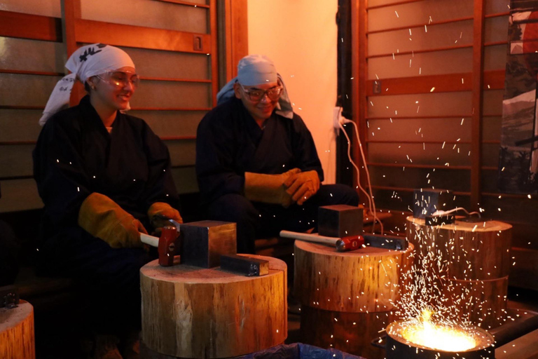 Authentic knife making experience at a blacksmith in Kyoto