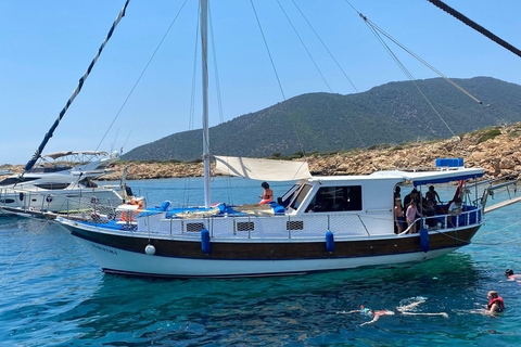 Bodrum: tour privato in barca con snorkeling e pranzo