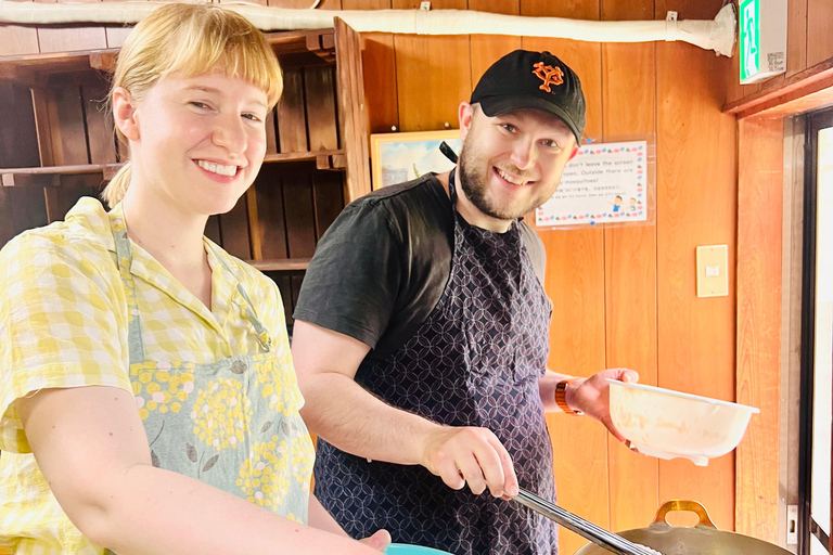 Osaka Authentic Tempura &amp; Miso Soup Japan Cooking Class