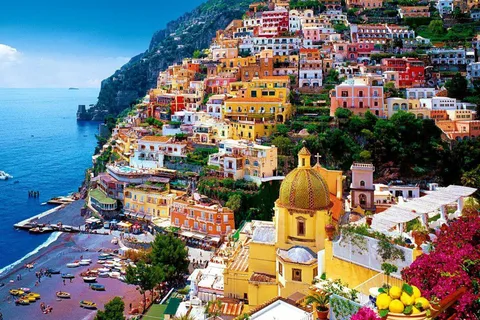 Delad tur Sorrento, Amalfikusten och Pompeji från Neapel