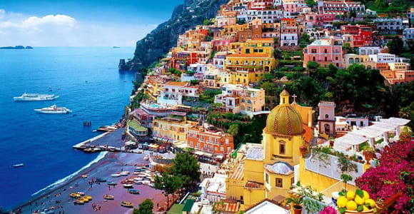 Full-day Sorrento,AmalfiCoast,Pompeii from Naples or Salerno