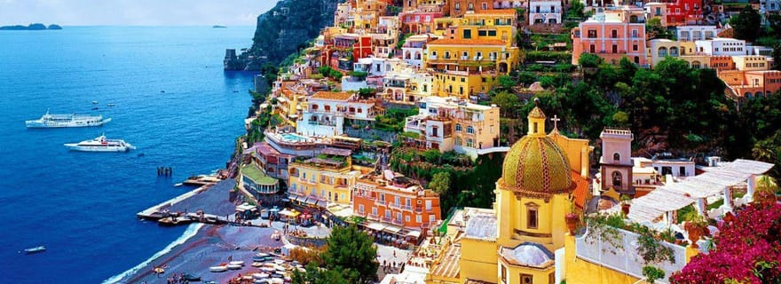 Visite partagée de Sorrente, de la côte amalfitaine et de Pompéi au départ de Naples