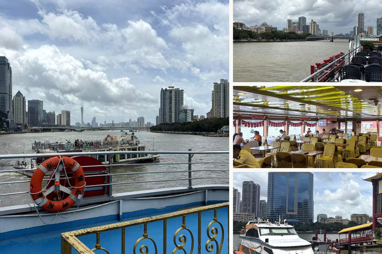 Guangzhou: Pearl River Cantonese Food Cruise with Pickup 10:30 AM Pickup for 11:30 AM Cruise
