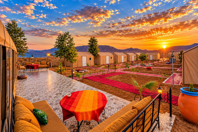 From Agadir: 2-Day Zagora Desert Tour, Camel Ride & Camp Shared Tour – Luxury Desert Camp & Camel Rides
