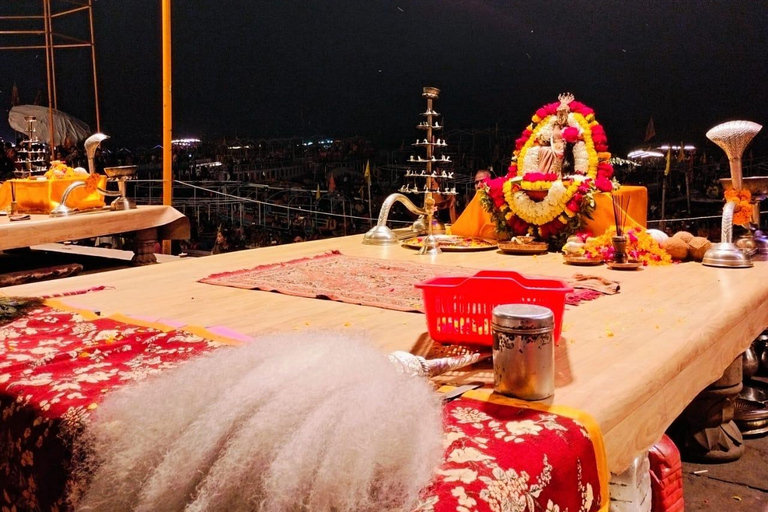 Most attractive Evening ceremony on the Ghat ,with bazarwalk