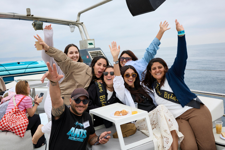 Ibiza: Formentera Catamaran Cruise, Free Time & Sunset Party