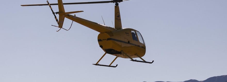Mendoza barrage Potrerillos : Vol en hélicoptère