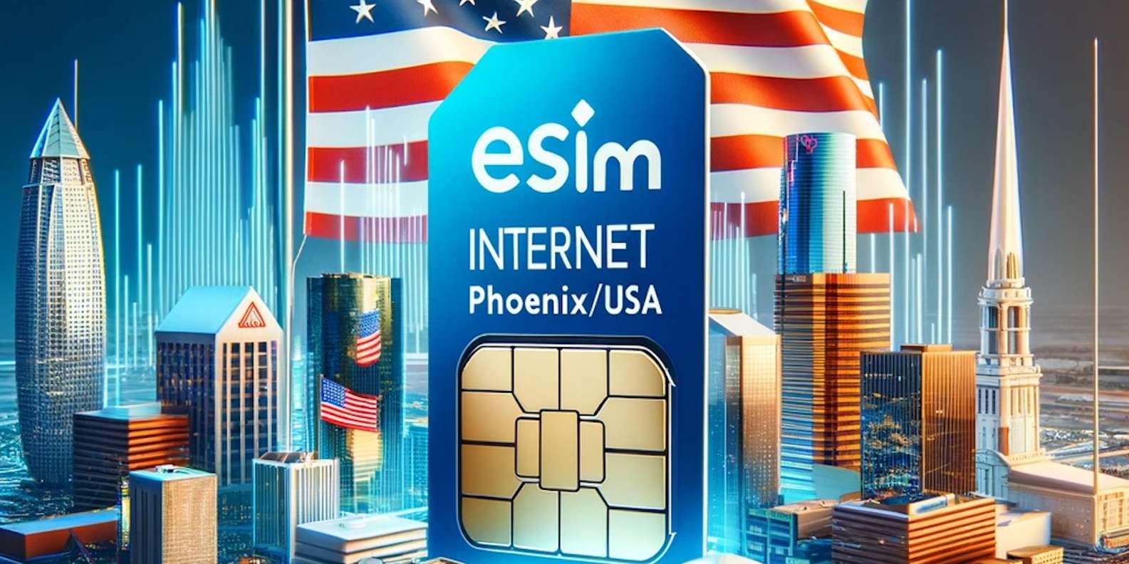 США и Финикс: eSim с данными 4G/5G до 20 ГБ | GetYourGuide