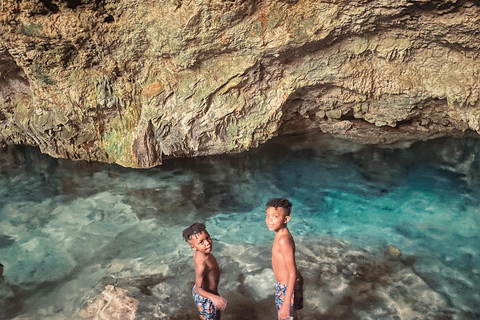 Zanzibar: Lagoa Azul, Restaurante de Pedra, Caverna e Viagem à Praia