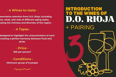 Tasting: "Introduction to Wines of D.O. Rioja" + Pairing