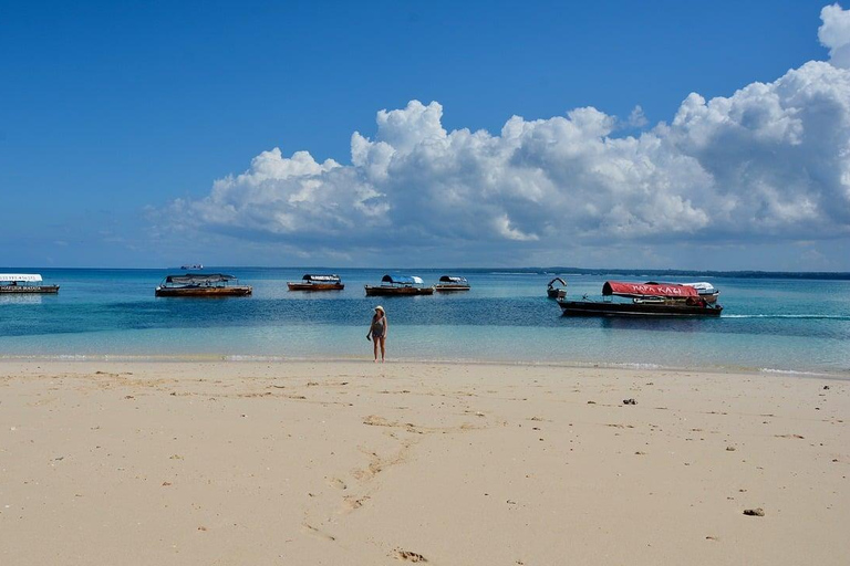 Zanzibar : visite du banc de sable de Nakupenda et de l&#039;île-prison et déjeuner