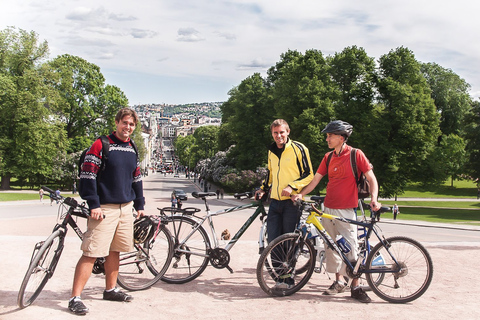 Oslo: tour en bici de 3 horas de lo más destacadoTour en bici de lo más destacado de Oslo