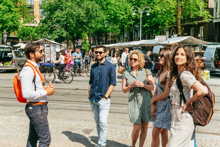 Amsterdam: historische hoogtepunten rondleiding met gidsTour in het Engels