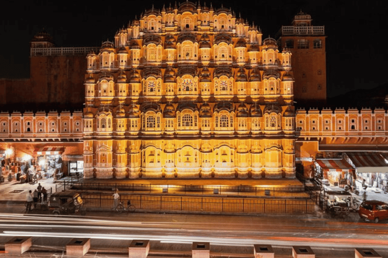 Jaipur: Guidad kvällsvandring med en lokalboJaipur: Kvällsvandring