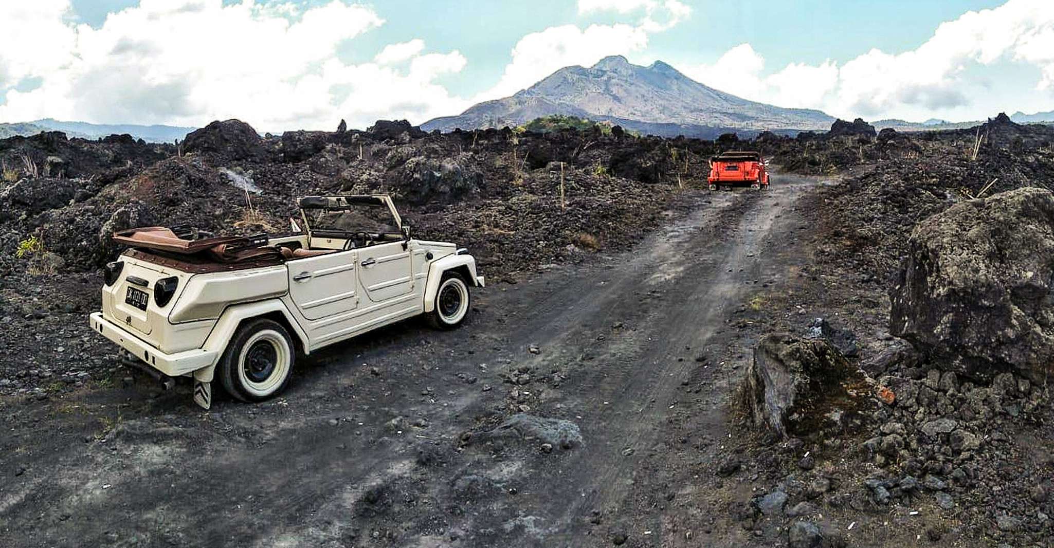 Mont Batur, Safari privé Volkswagen Jeep Volcan - Hizvo