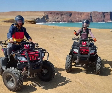 Esplorare l'Isola Ballestas e la Riserva di Paracas in Quad