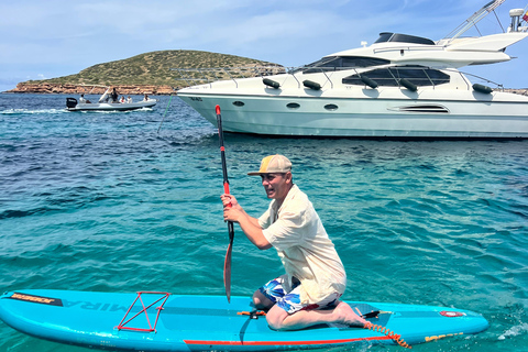 Ibiza: Boat Trip with Snacks, Drinks and Swim Stop