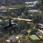 Tour in elicottero tra le celebrità di Hollywood e Beverly Hills