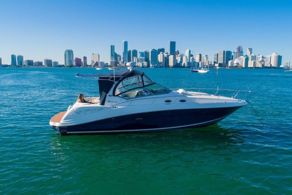 26 Foot Sea Ray Boat Rental In Miami FL