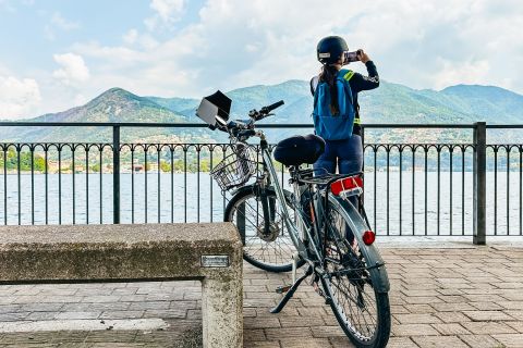 Lake Como: Guided Electric Bike Tour with iPad, Audio Helmet