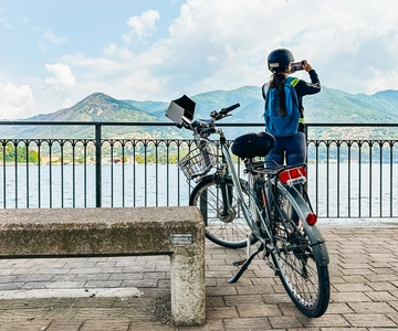 Lake Como: eBike Tour with Live Guide, eHelmet, and iPad
