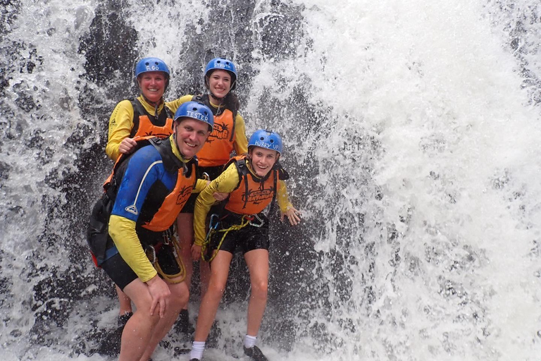 Cairns: Tour d&#039;avventura Crystals &amp; Behana - Canyoning a CairnsEsperienza nella foresta pluviale delle cascate di Cairns Giornata intera avanzata