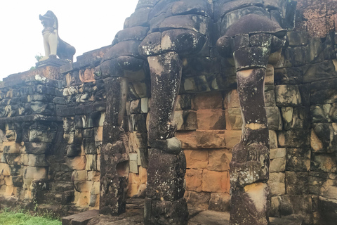 Siem Reap: 4 uur durende stadsrondleiding met gids in Angkor Thom