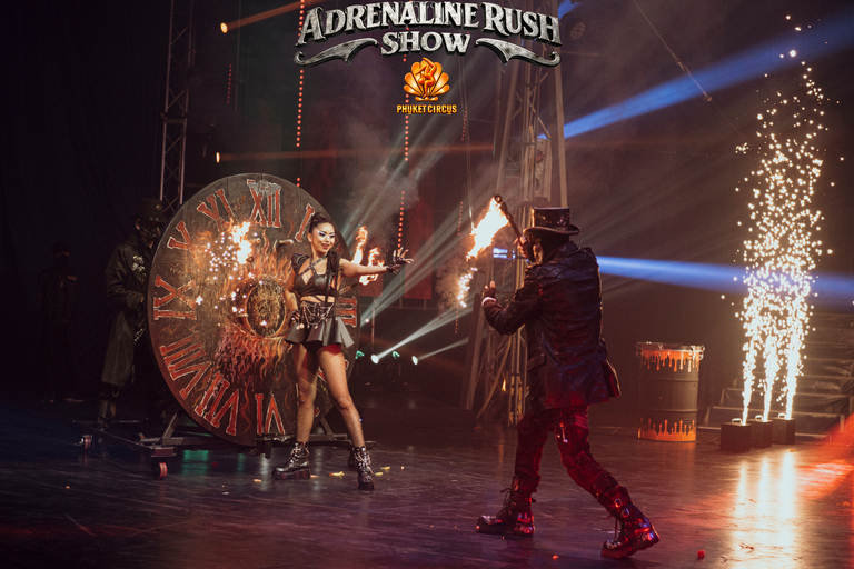 Phuket: Circus Adrenaline Show Experience Diamond Seat Ticket Only