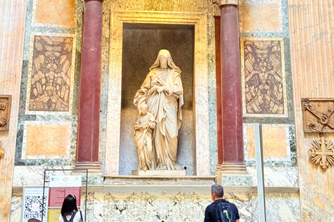 Rome : expérience d&#039;entrée au Panthéon avec hôte et application interactiveRome : Visite guidée du Panthéon avec un accompagnateur et une application interactive